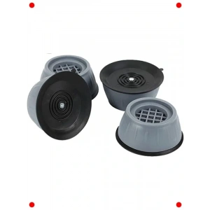 Çamaşır Makinesi Titreşim Önleyici Ayak Pedleri - 4lü