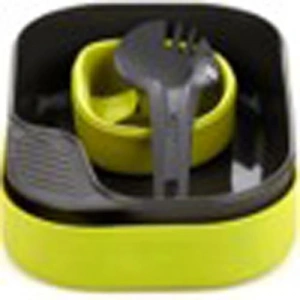 Camp-A-Box Light unisex yemek seti, limon rengi