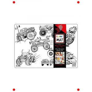 Canavar Kamyonetler Oyun Matı - Eğlenceli Tasarım