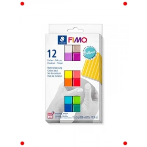 Canlı Renkler Modelleme Kili Seti (12x25 gr)