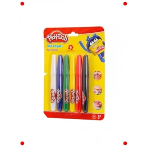 Canlı Renkler Yüz Boyası Seti, 6 Renk