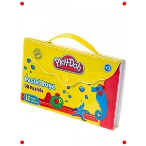 Çantalı 12 Renk Pastel Boya Seti