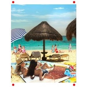 Çantalı Hafif Su Geçirmez Plaj & Kamp Matı