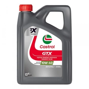Castrol GTX 10W-40 4 Litre Motor Yağı