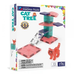 Cat Tree Temalı 13 Parça Magnatiles Seti