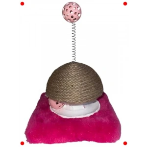 Catnipli İnteraktif Kedi Oyuncağı - Toplu Tırmalama Kulesi