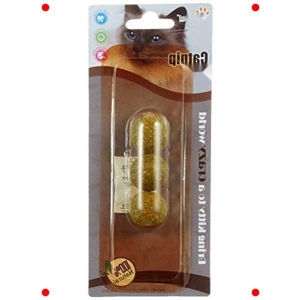 Catnipli Kedi Topu Oyuncağı - 3 Adet, 2.5 cm