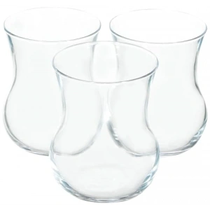 Çay Bardakları, 285 cc Kapasite ile 3lü Pencereli Kutuda