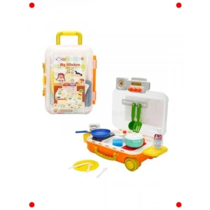 Çekçekli Bavul Mutfak Seti (24 Parça)