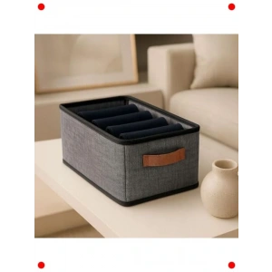 Çelik Destekli Katlanabilir Saklama Kutusu 45x25x20cm