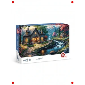 Cennet Vadisi Manzaralı 1000 Parça Yapboz