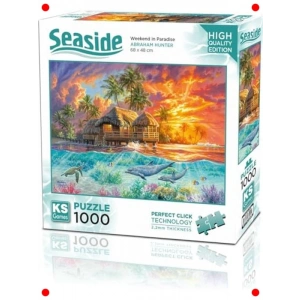 Cennette Hafta Sonu 1000 Parça Manzara Yapbozu