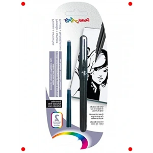 Cep Fırça Kalem, Siyah Sanat Çizim Kalemi