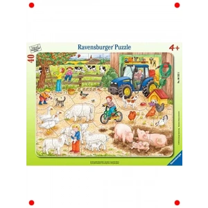 Çerçeveli Çocuk Yapbozu: Büyük Çiftlik