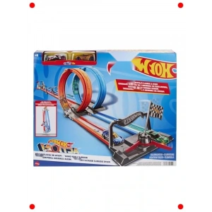 Çift Atlışlı Yarış Pisti Seti - Hızlı Aksiyon