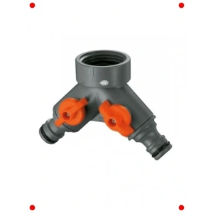 Çift Çıkışlı Musluk Adaptörü