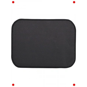 Çift Katmanlı Elekli Kedi Kumu Paspası 42x59cm