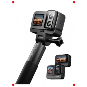 Çift Lensli 4K UHD Gece Görüşlü Aksiyon Kamerası