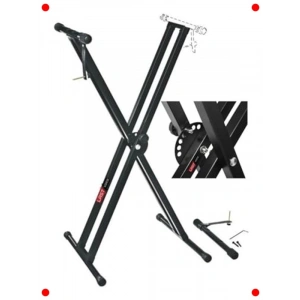 Çift Profilli Ayarlanabilir Klavye/Org Standı