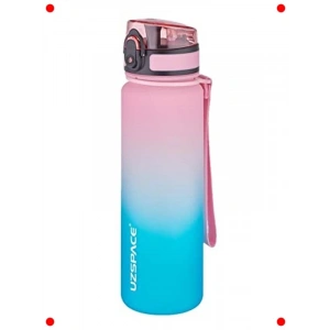 Çift Renk Softtouch Su Matarası, 500ml, Pembe-Yeşil