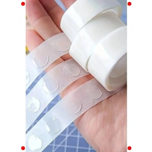 Çift Taraflı Balon Sabitleme Bandı - 100 Adet