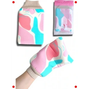 Çift Taraflı Banyo Peeling & Lif Eldiveni