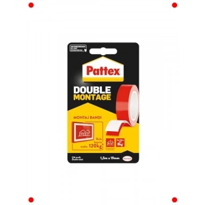 Çift Taraflı Güçlü Montaj Bandı - 120kg