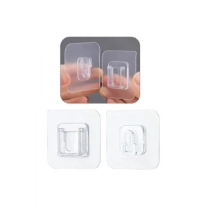 Çift Taraflı Kendinden Yapışkanlı Askı, 2 Adet Banyo Aparatı