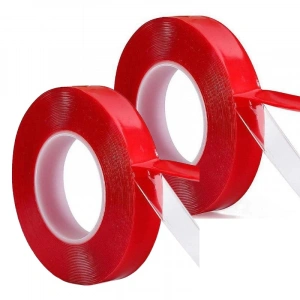 Çift Taraflı Şeffaf Bant, 2 Metre, Yapışkanlı ve Güçlü