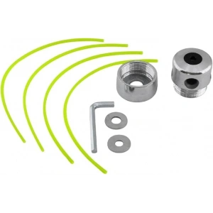 Çift Yönlü Kesici İkili Örümcek Kafa Tırpan Başlığı, Metal