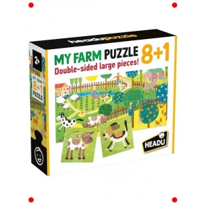 Çiftlik Hayvanları Puzzle Seti (2-5 Yaş)