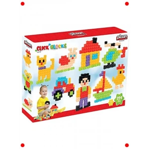 Çıt Çıt Geçmeli Yapı Blokları - 224 Parça