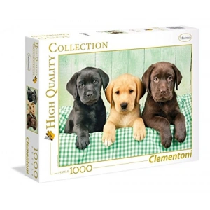 Clementoni - 1000 Parça HQ Collection Yetişkin Puzzle - Three Labs
