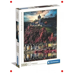Cochem Kalesi Manzaralı 1000 Parça Yetişkin Yapbozu