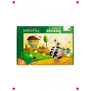 Çocuk Çiftlik Hvanları Yapbozu (24 Parça)