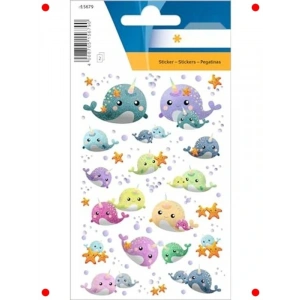 Çocuk Çıkartmaları Seti 28 Adet Işıltılı Aşk Temalı Etiket