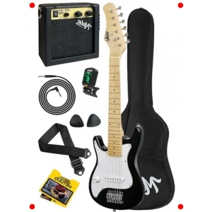 Çocuk Elektro Gitar Seti (4-6 Yaş) - 1/4 Boy, Amfili