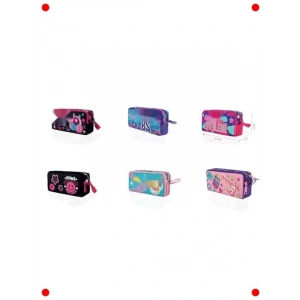 Çocuk Kalem Çantası - Çift Gözlü, Erkek Çocuklar İçin