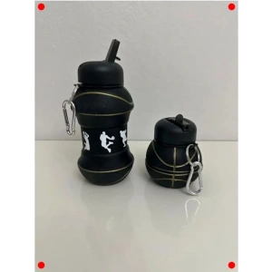 Çocuk Katlanabilir Sızdırmaz Matara - Okul ve Spor