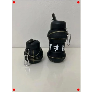 Çocuk Katlanabilir Sızdırmaz Matara - Okul ve Spor