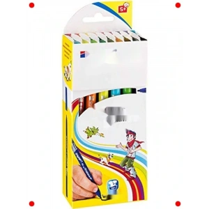 Çocuk Keçeli Kalem Seti: İnce Uç (18 Renk)