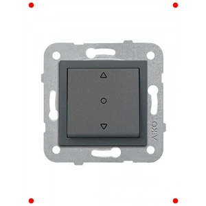 Çocuk Korumalı Tek Düğmeli Jaluzi Anahtarı