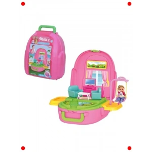 Çocuk Oturma Odası Temalı Sırt Çantası Oyun Seti