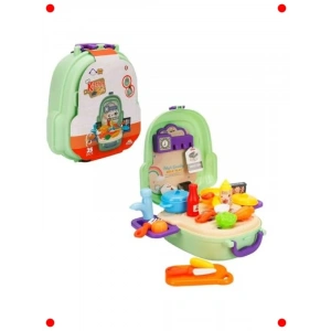 Çocuk Şef Mutfak Oyun Seti - Sırt Çantalı