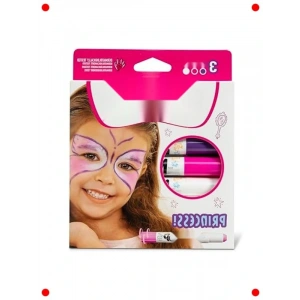 Çocuk Yüz sı Seti - Prenses Temalı 3 Renk