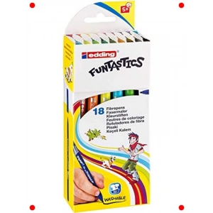 Çocuklar İçin 18li İnce Uç Keçeli Kalem Seti