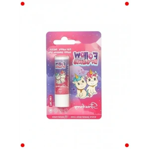 Çocuklar İçin Çilek Kokulu Tek Boynuzlu Dudak Balsamı