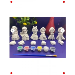 Çocuklar İçin Prenses Taş Boyama Seti