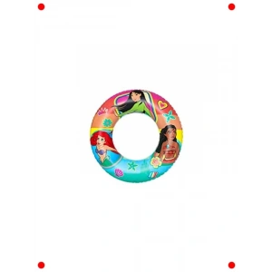 Çocuklar İçin Prenses Temalı Yüzme Simidi, 56 cm