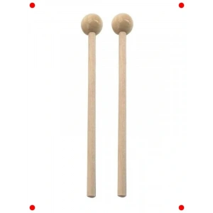 Çocuklar İçin Tokmaklı Ahşap Ritim Çukları (Çift)